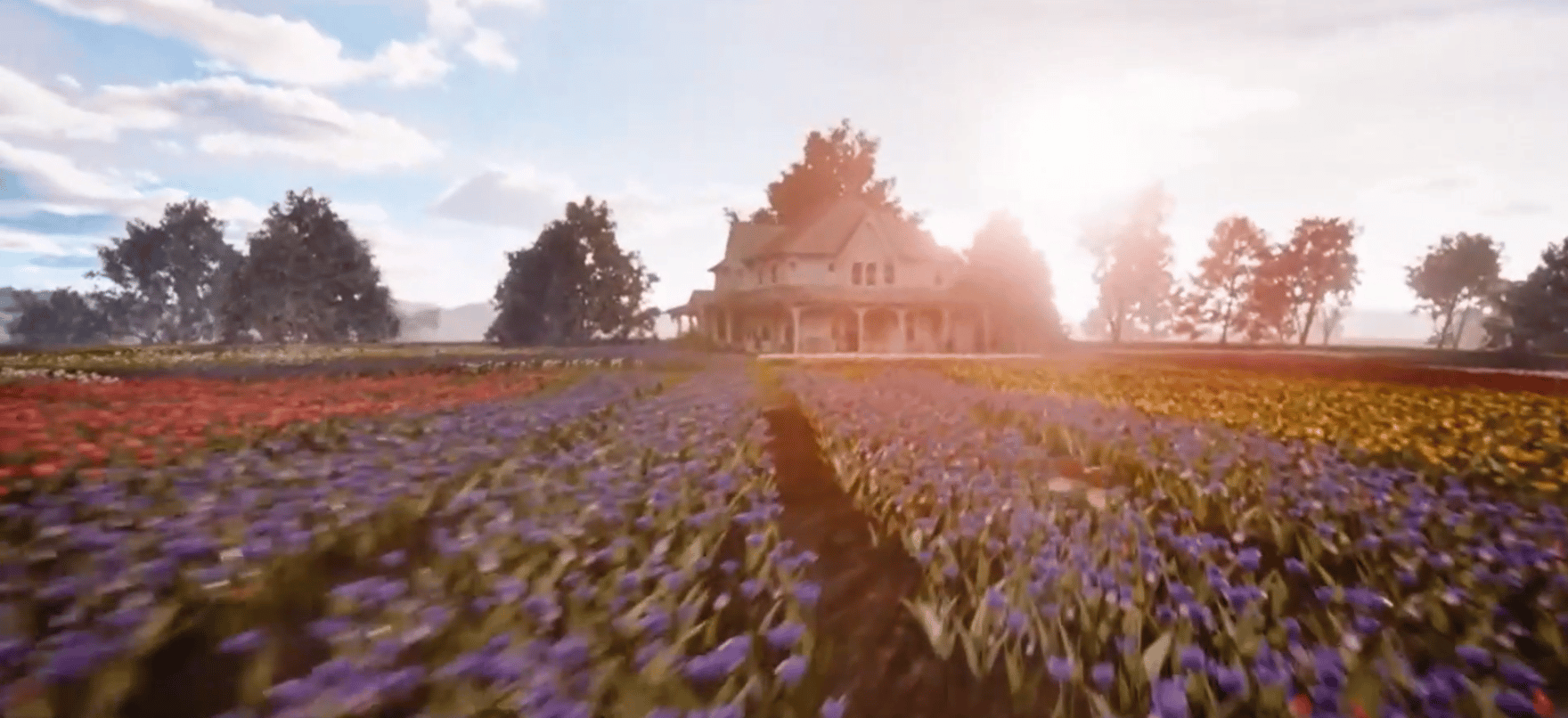 An Easter Bloom - farmhouse and flowers (c) Hallmark