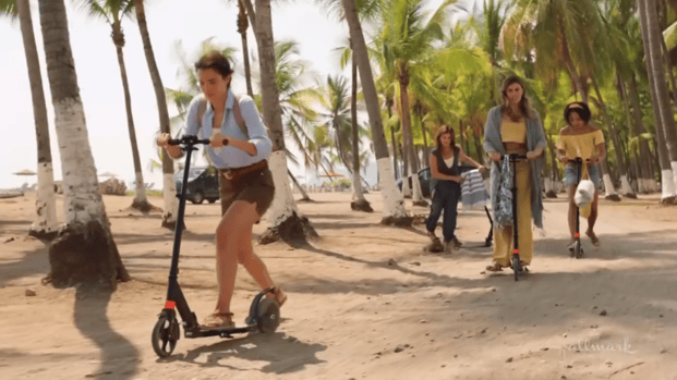 A Costa Rican Wedding - Scooters (c) Hallmark